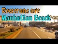 Rosecrans ave! Thoroughfare in Los Angeles and Orange County. Los Angeles Local Drive Tour. HD.