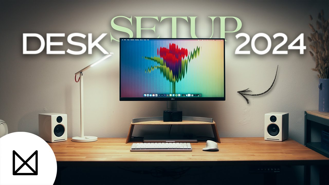 Mein minimalistisches Schreibtisch-Setup! (2024) - YouTube