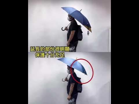 【開箱 】| 情侶傘首選！日本W.P.C背部延長半自動雨傘