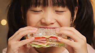 Making and enjoying glass Sandwich