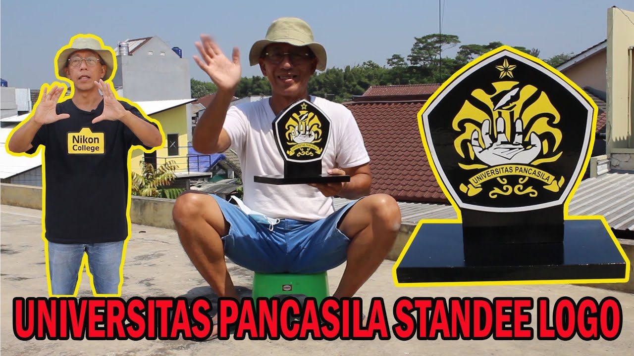 kerajinan tangan logo Pancasila Univ - YouTube