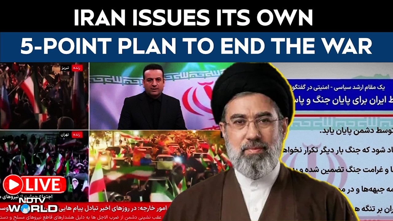 US Iran War Latest News | Iran Issues Its Own 5-Point Plan To End The War Via State TV