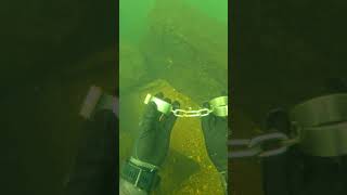 Found Handcuffs Underwater While Sc...