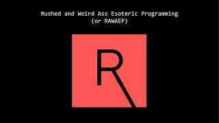 so i made a programming language...