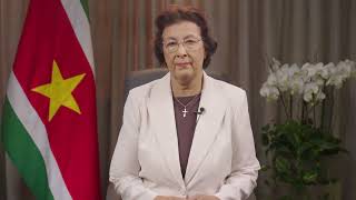 Message from Jennifer Geerlings-Simons President of Suriname #uncharter  #un80
