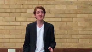 Harry Alexander , 2017 , age 15, sings Desafinado