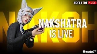 Free Fire Live Telugu - Telugu Girl Streamer Live - Road To 10 k Subscriber's