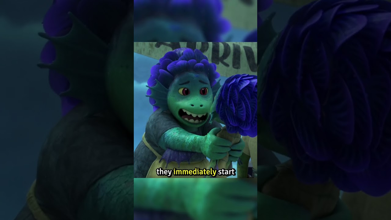 Have you ever noticed that in Luca animation ? 🛵☀️🐟