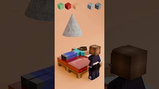 Minecraft 3D Cloth Simulation:Steve [Final Explosion 17]#blender #minecraft