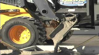 Converted any skid steer loading into a versatile concrete mixer with
the fastrac attachment. ideal for small applications where space is
tight and cos...