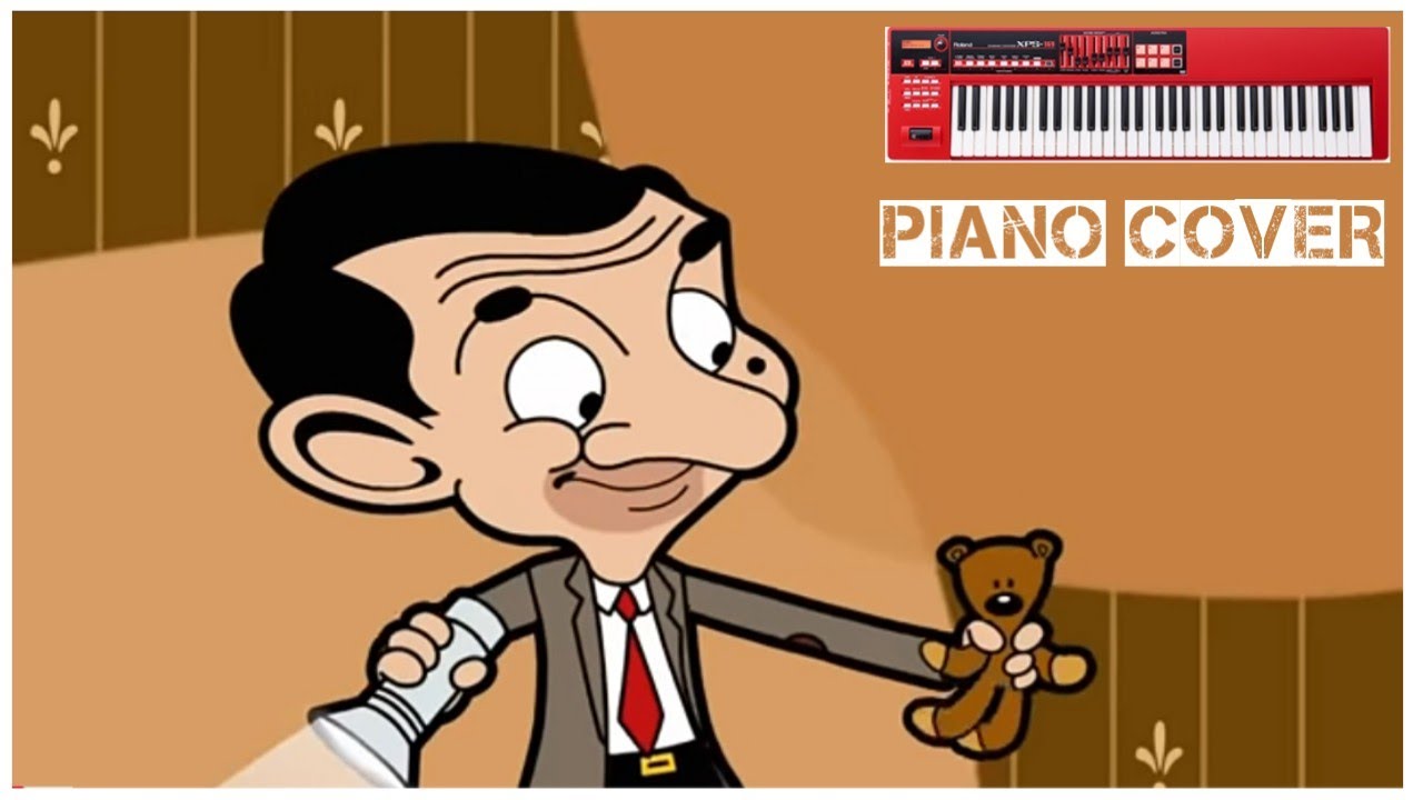 Mr Bean Animated Theme Song Piano Cover || I comon music || Mr Bean Animated song Piano || - YouTube