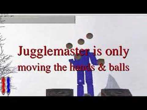 ODEScript Inverse Kinematics Juggling