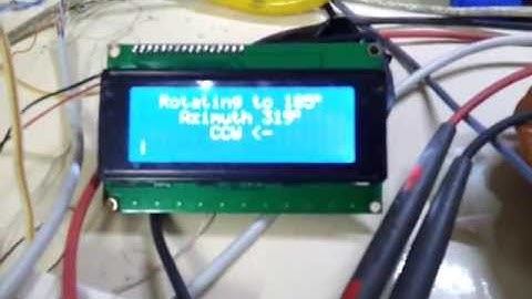 Arduino rotator controller - Controlador de rotor Arduino 2/2