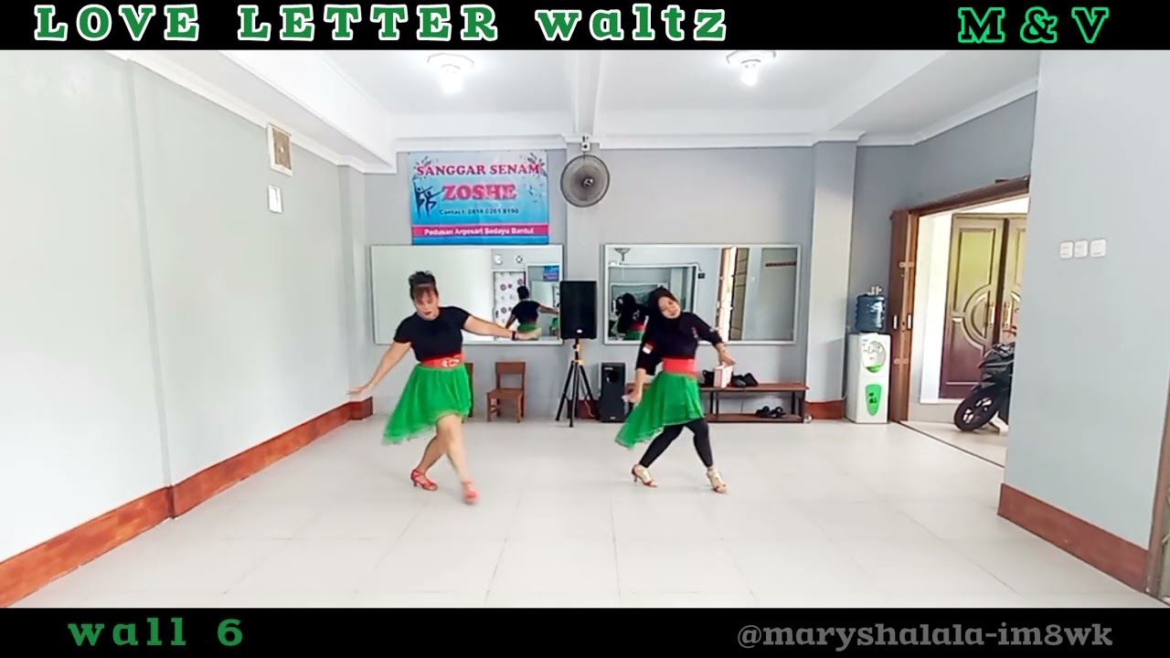 LOVE  LETTER Waltz / Line dance / choreo Iin Setiaji ( INA) February 2026