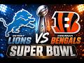 Madden Lions vs Bengals Super Bowl
