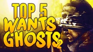 Top 5 Things We Want in COD 2016: Ghosts 2 or MW4 | Call of Duty Wish List | Xbox One and PS4