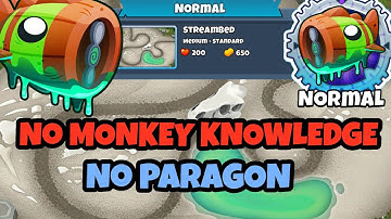 Bloonarius Normal Tutorial || No Monkey Knowledge || No Paragon || Streambed - BTD6