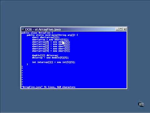 Lesson5 Multidimensional Arrays | Certified Programmer for Java