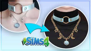 Speed Meshing Blender // Aisha Choker (for TS4!)