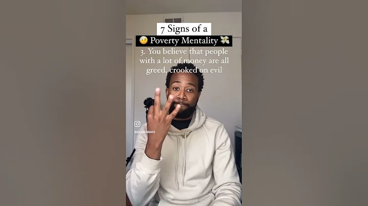 🤕💸 7 Signs of a “POVERTY Mentality”…