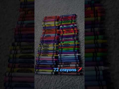 72 Crayons