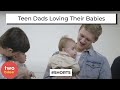 Teen Dads Loving Their Babies for 11 Seconds #Shorts | Twobilee