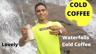 COLD COFFEE EASY AND INSTANT. Without Blender. Cold Coffee Recipe In Waterfall By Chef Udesh.