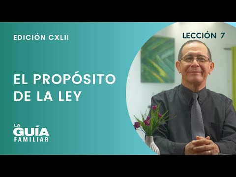 El propósito de la ley l Pr. Osvaldo Alarcón l La Guía Familiar