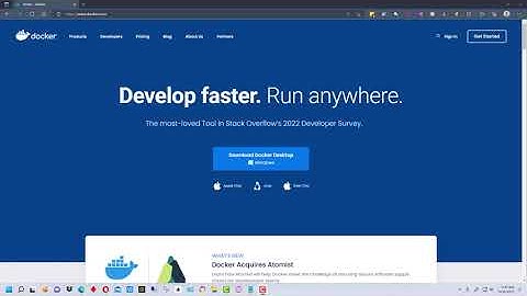 Docker - How to Install Docker Desktop for Windows