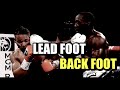 Crawford vs porter fight breakdown  lead foot back foot
