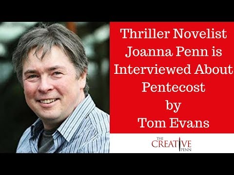 Thriller novelist Joanna Penn is interviewed about Pentecost by Tom Evans