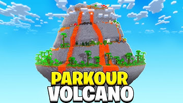 Minecraft Parkour Volcano