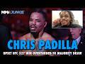 Chris Padilla reacts to UFC 327 win being overturned after Bruce Buffer error