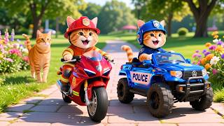 Mama Cat Shocked... Kittens Drive SPEED Rescue Vehicles 🚓 on a Revenge Mission to Rescue Teddy 💥🐱
