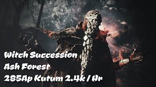 Witch Succession Ash Forest 285Ap Kutum 2.4k/Hr (Yellow loot Scroll)