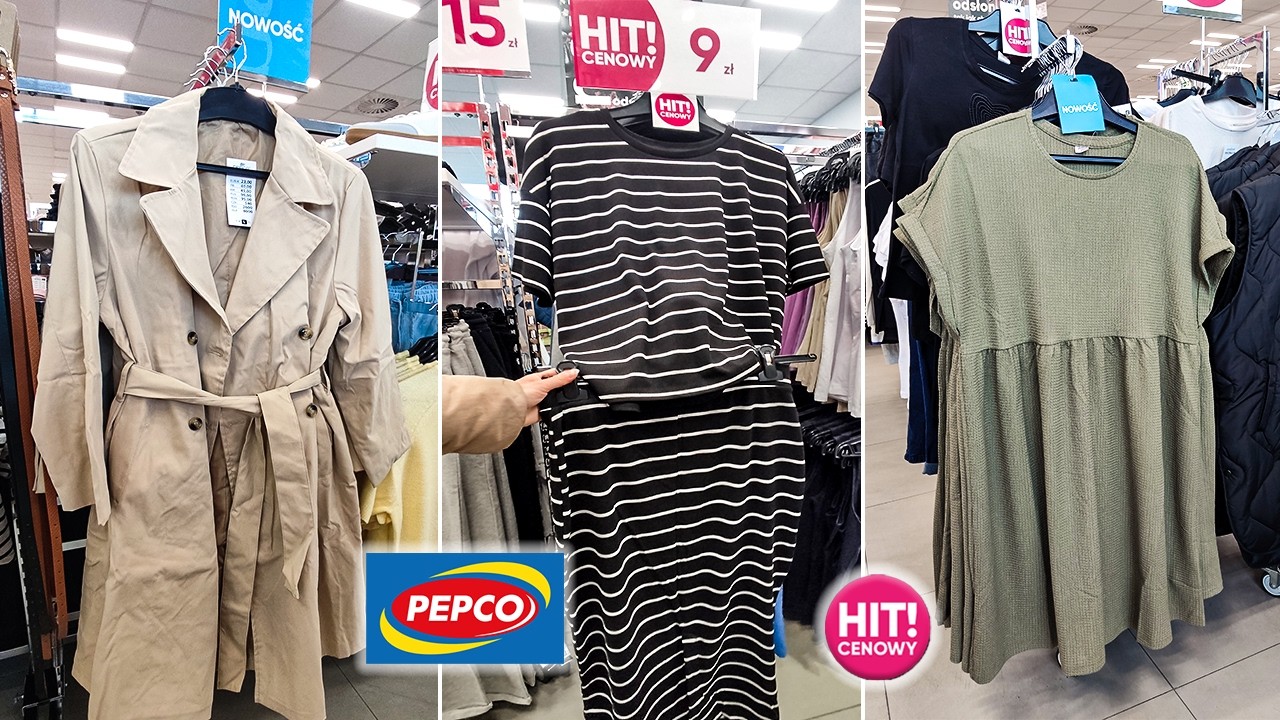 PEPCO NOWY PŁASZCZ DAMSKI TO HIT😱 ROZMIARY XXL❗ NOWOŚCI NA WIESZAKACH😍 NOWA SUKIENKA CENY OD 10 ZŁ❤