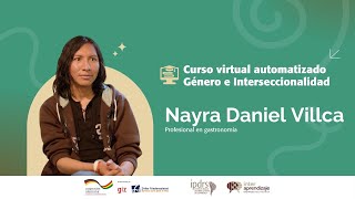 Nayra Daniel Villca - Profesional en gastronomía