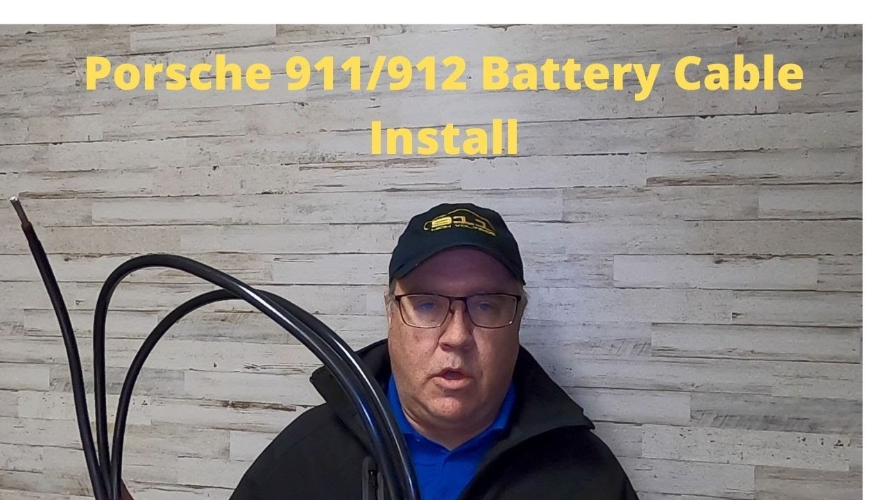 Porsche 911 and 912 Battery Cable Installation 19651968 YouTube