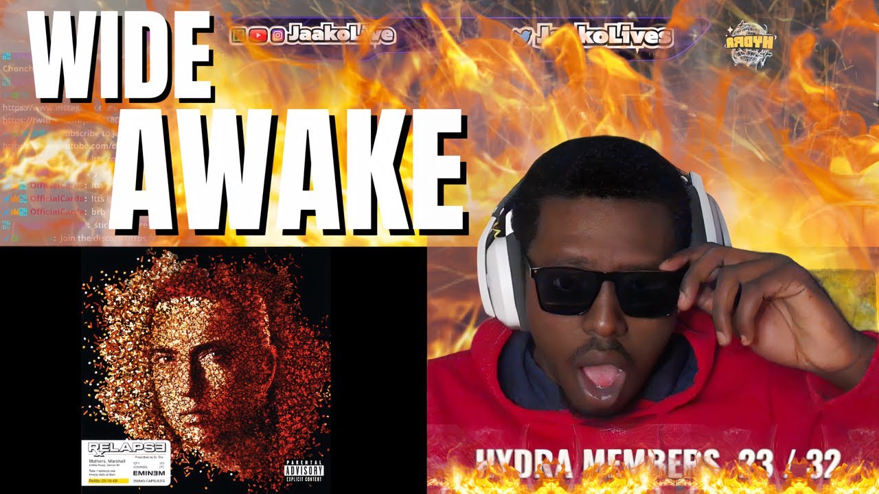 GEN Z REACTS TO EMINEM  - Wide Awake II HOW IS HE NOT CANCELLED???😨😨 #trending  #eminem  #houdini