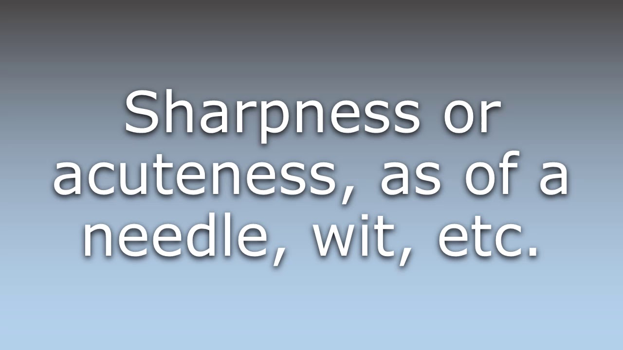 what-does-acuity-mean-youtube