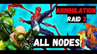 Annihilation Raid 2 (All nodes) - Marvel Strike Force @if2pgames