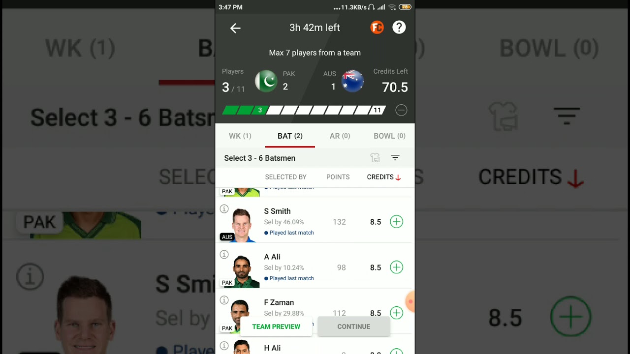 AUS vs PAK team prediction || dream 11 team prediction Pak vs Aus