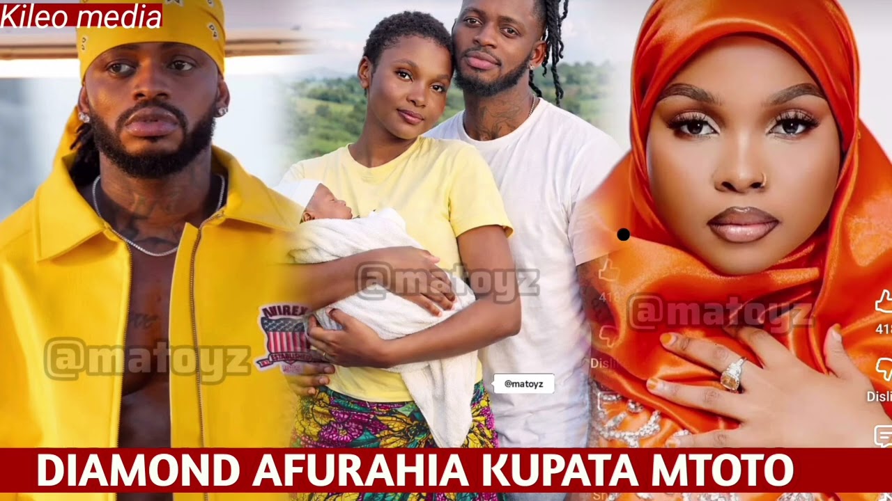 DIAMOND ATHIBITISHA ZUCHU KUJIFUNGUA MTOTO WA KIKE AFURAHIA KUPATA MTOTO