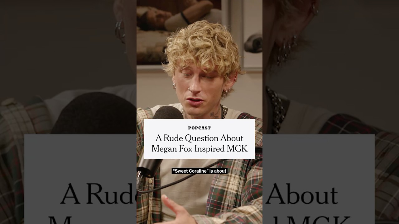 A Fan's Insulting Question About Megan Fox Inspired MGK's New Song "Sweet Coraline"