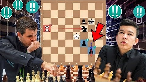 One Of The Most Adorable Brain Chess Game:19 By Magnus carlsen vs Nodirbek Abdusattorov