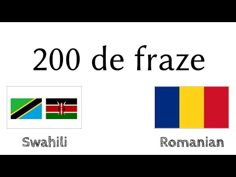 Video: Câte cuvinte există în limba swahili?