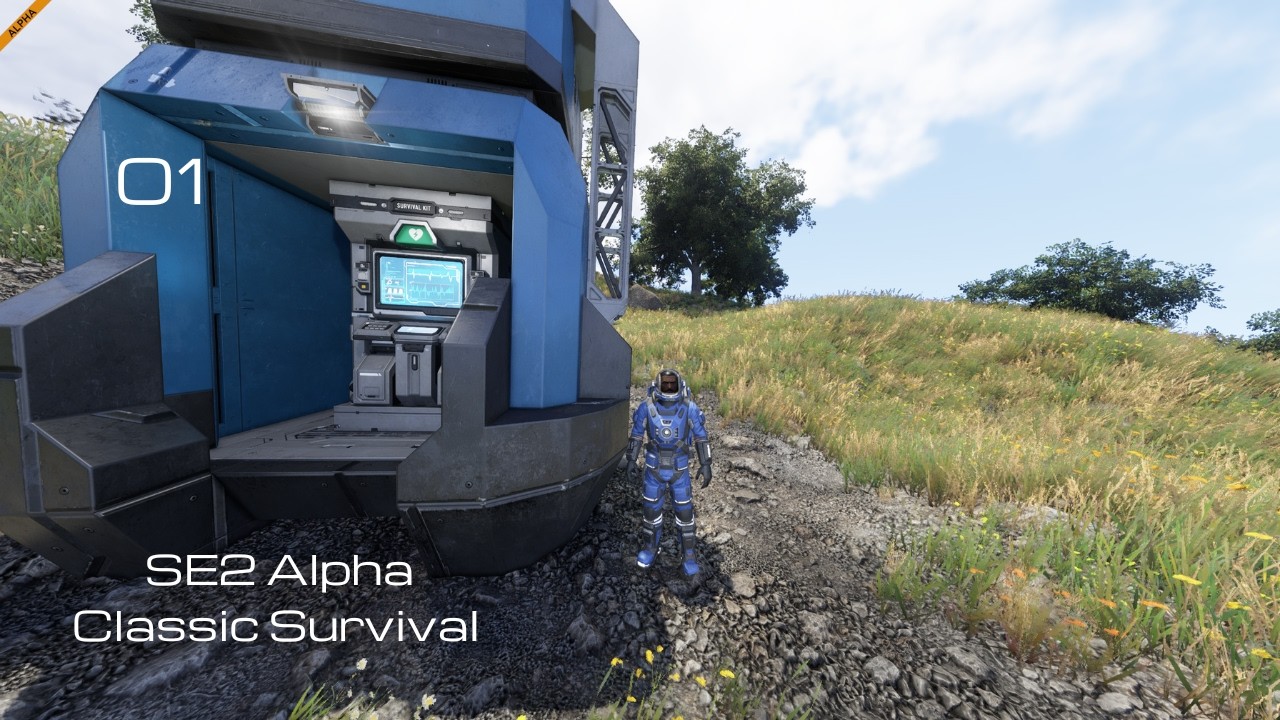 Space Engineers 2 | Classic Survival | Securing the Essentials | 01 ...