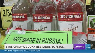 Popular vodka brand rebranding to show they are against Russian invasion of Ukraine