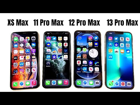 iPhone XS Max vs 11 Pro Max vs 12 Pro Max vs 13 Pro Max!