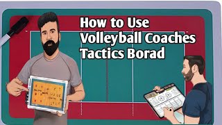 How to Use Volleyball Coaches Tactics Borad  🏐🏐🏐 screenshot 2